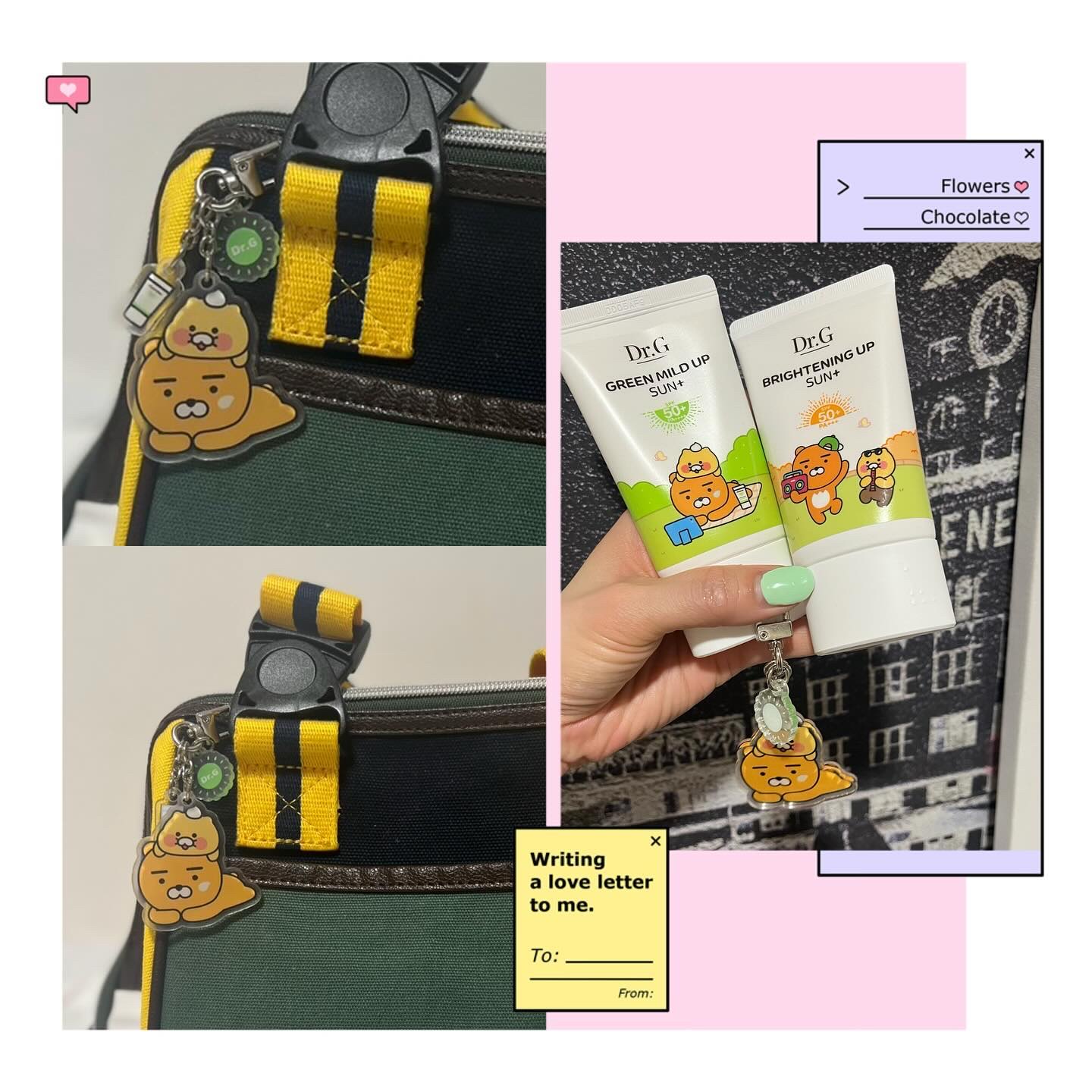 グリーンマイルドアップサンプラス/Dr.G/日焼け止めクリームを使ったクチコミ（2枚目）