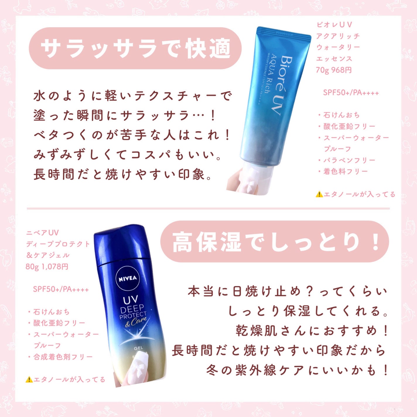 マーメイドスキンジェルUV/キャンメイク/日焼け止めジェルを使ったクチコミ(9枚目)