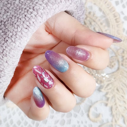 Lit gels ジェルネイルシール/Lit gels/ネイルシールを使ったクチコミ(3枚目)