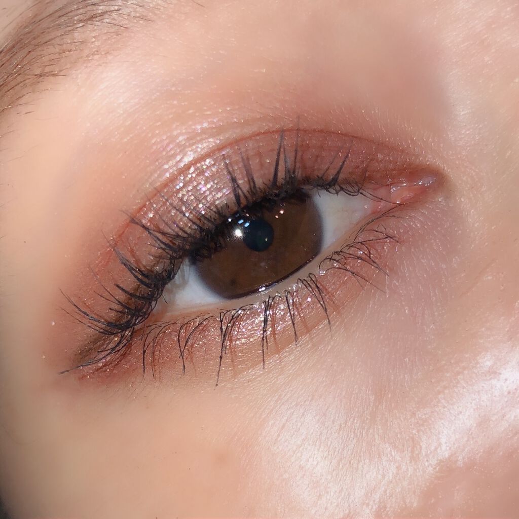 ジューシーピュアアイズ 13 シャンパンベージュ/キャンメイク/アイシャドウパレットを使ったクチコミ（3枚目）