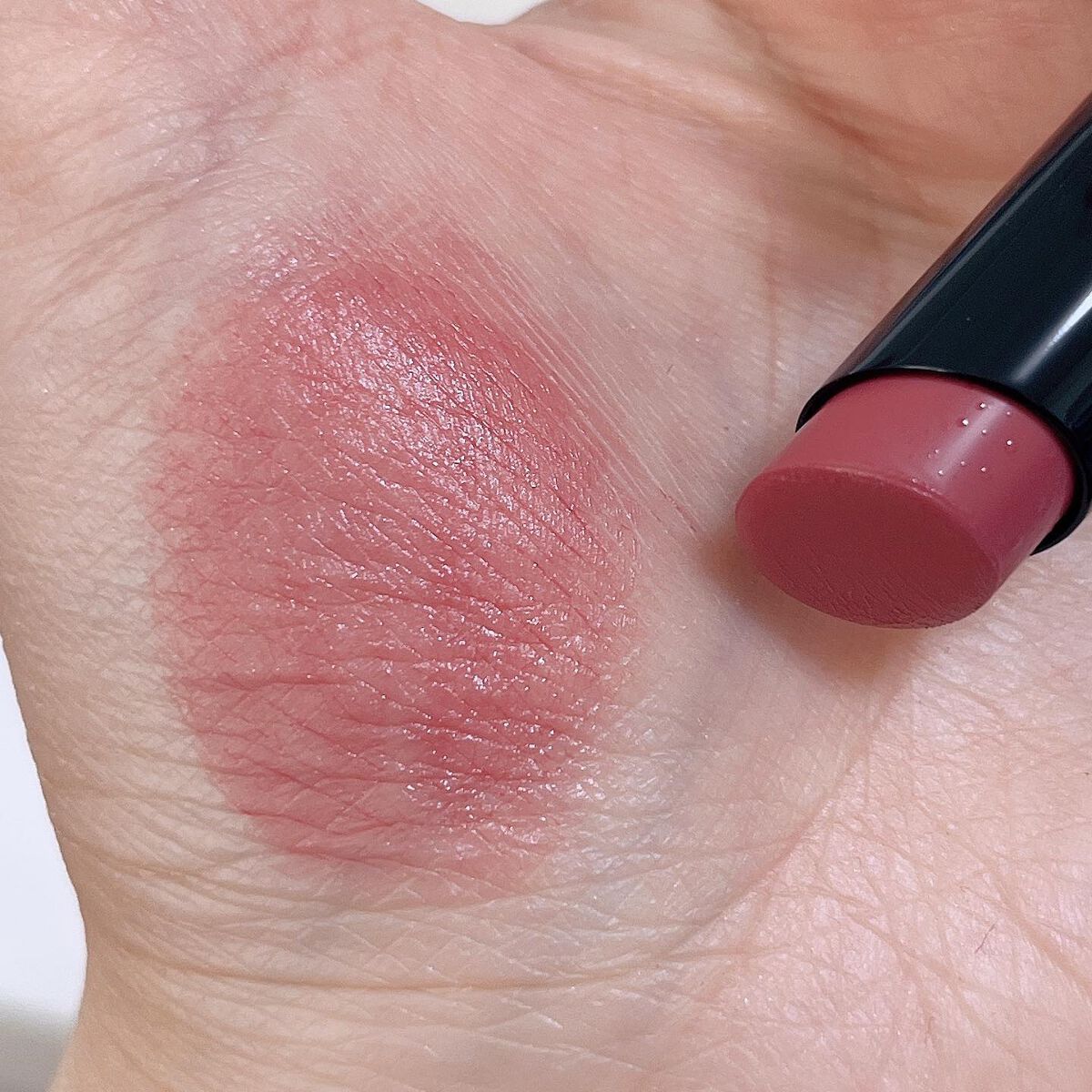 ミネラルシアーマットルージュ プラムピンク/エトヴォス/口紅を使ったクチコミ（2枚目）