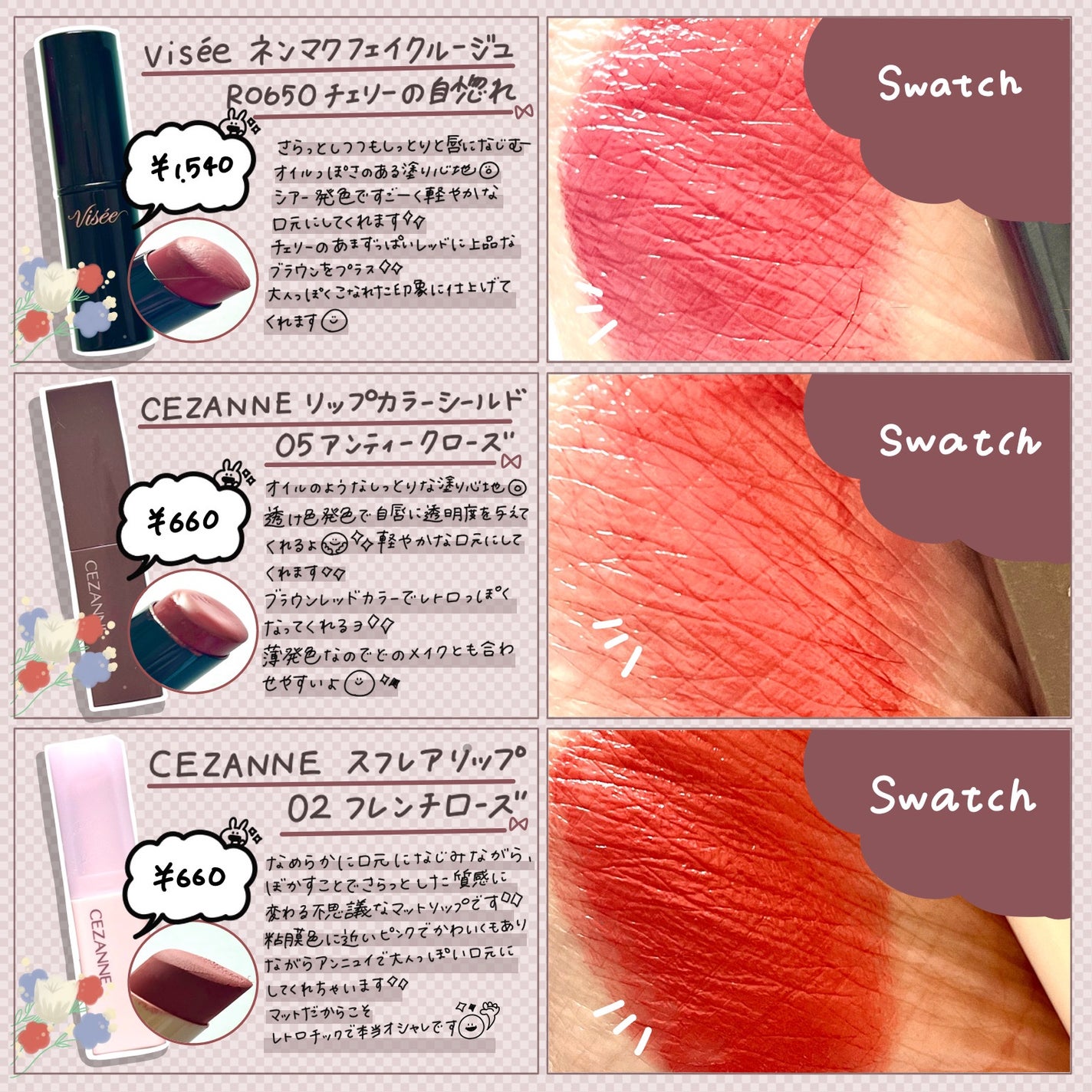 ムードグロウリップスティック/dasique/口紅を使ったクチコミ(2枚目)