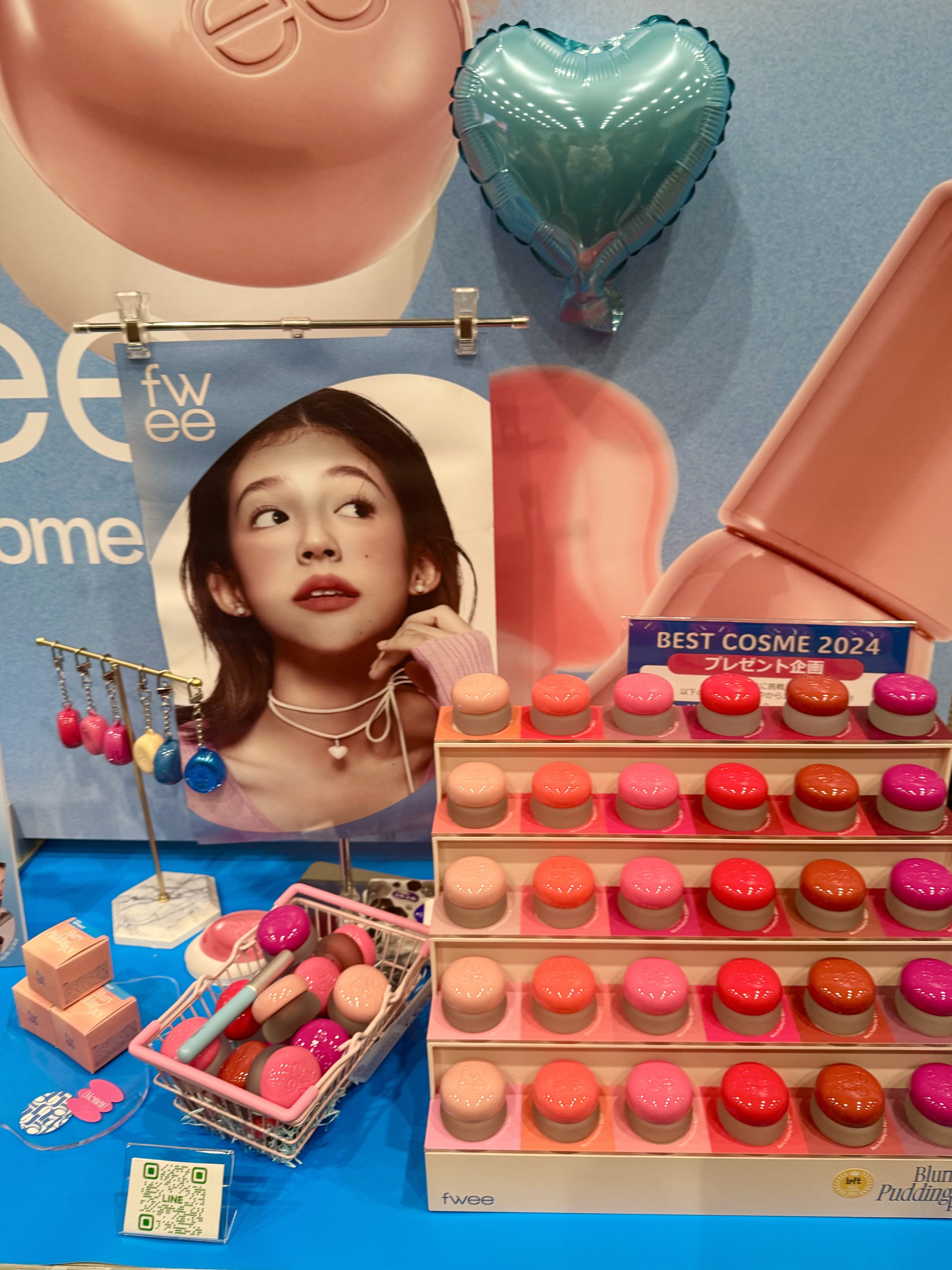 リップアンドチーク ブラーリープリンポット/fwee/口紅を使ったクチコミ（2枚目）