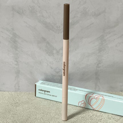 スリムブローペンシル/Colorgram/アイブロウペンシルを使ったクチコミ(2枚目)