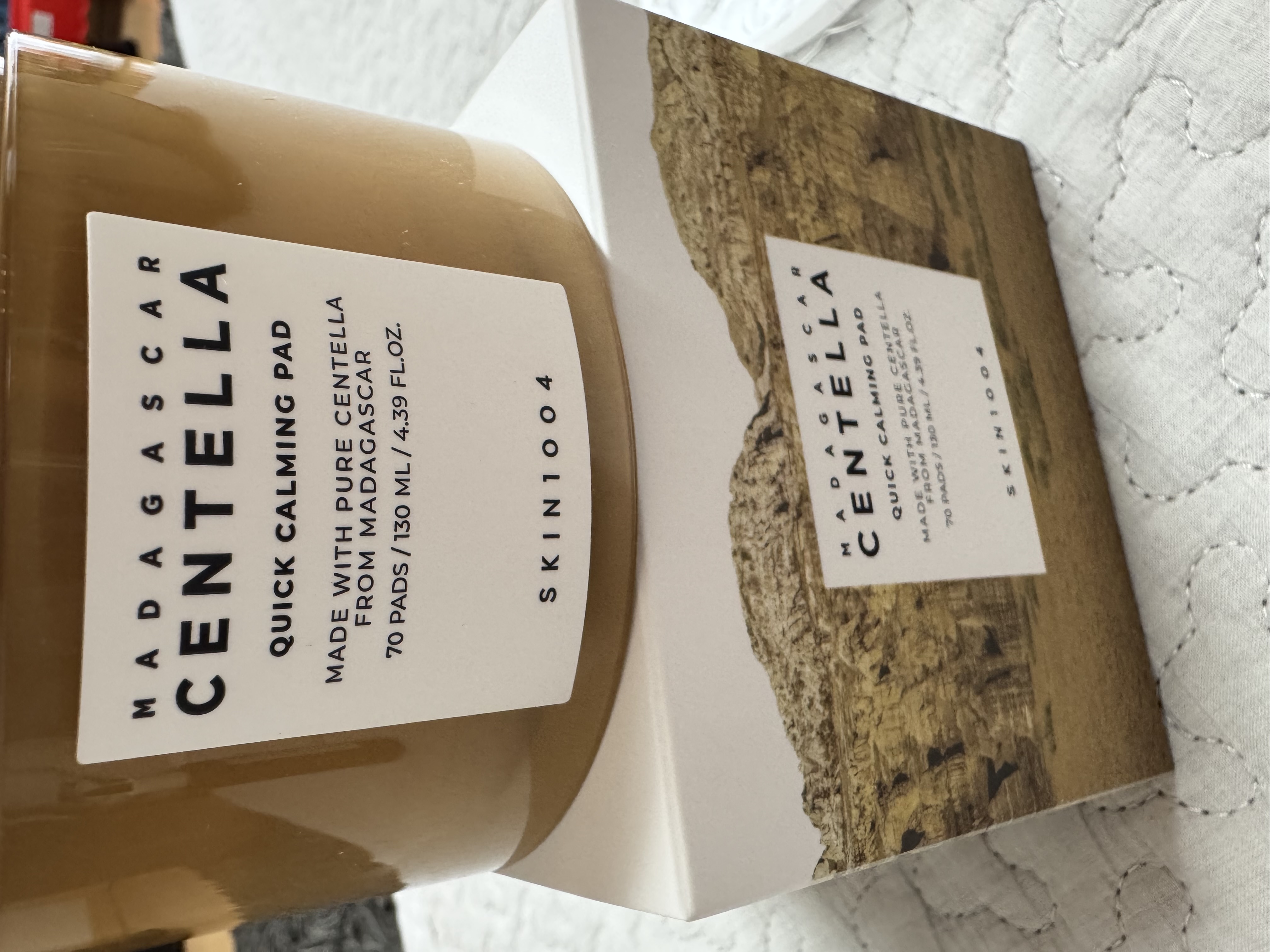 センテラ クイックカーミングパッド/SKIN1004/トナーパッドを使ったクチコミ（1枚目）