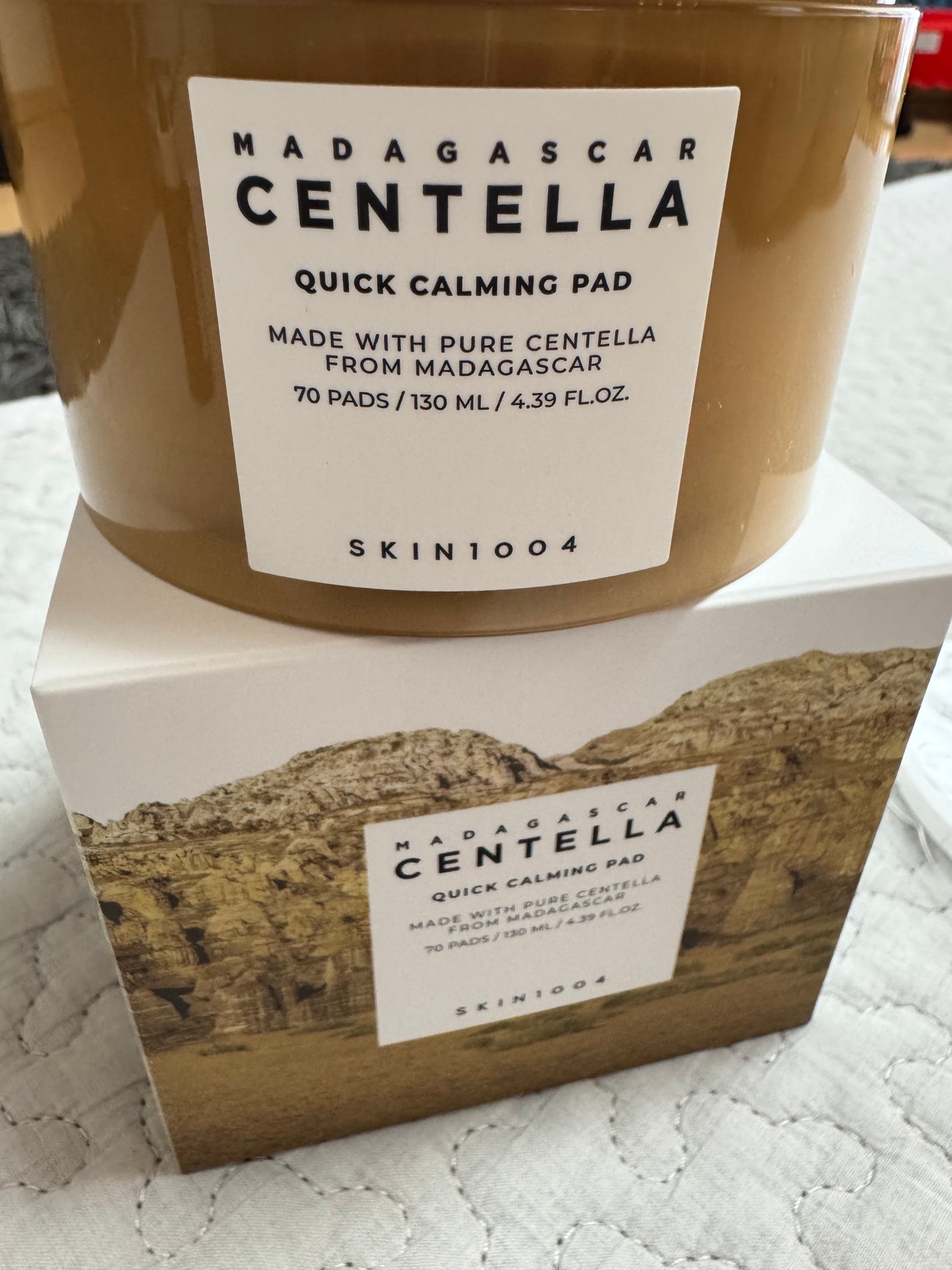 センテラ クイックカーミングパッド/SKIN1004/トナーパッドを使ったクチコミ(1枚目)