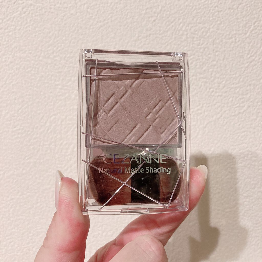 ナチュラルマットシェーディング/CEZANNE/シェーディングを使ったクチコミ(1枚目)