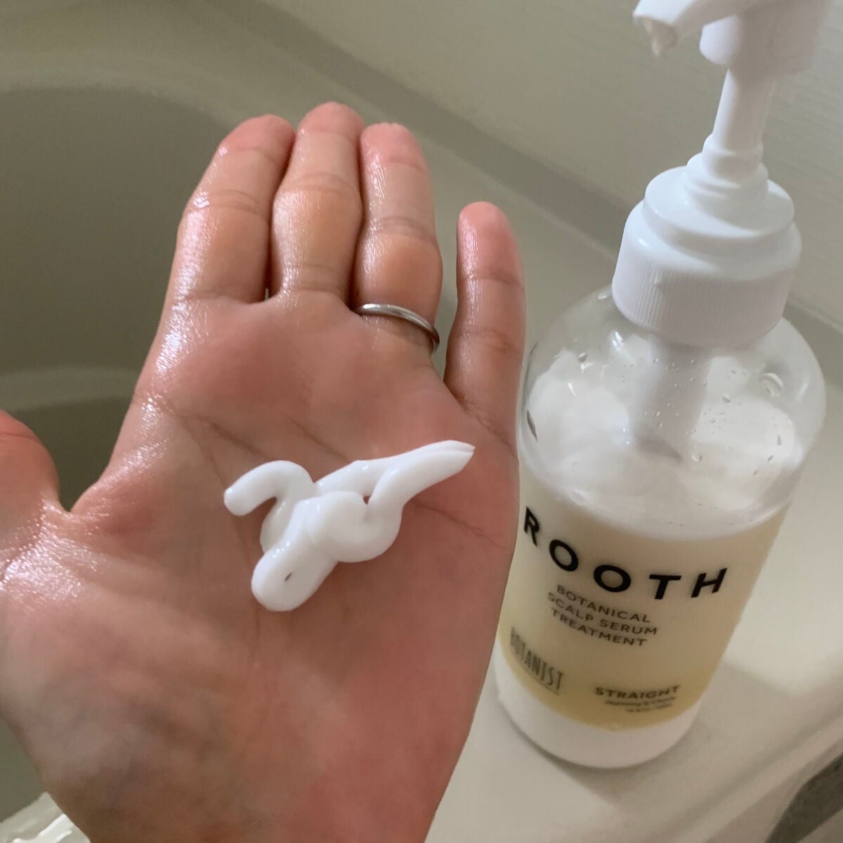 ルース ボタニカルスカルプセラム シャンプー・トリートメント(ストレート)/BOTANIST/市販シャンプーを使ったクチコミ(6枚目)