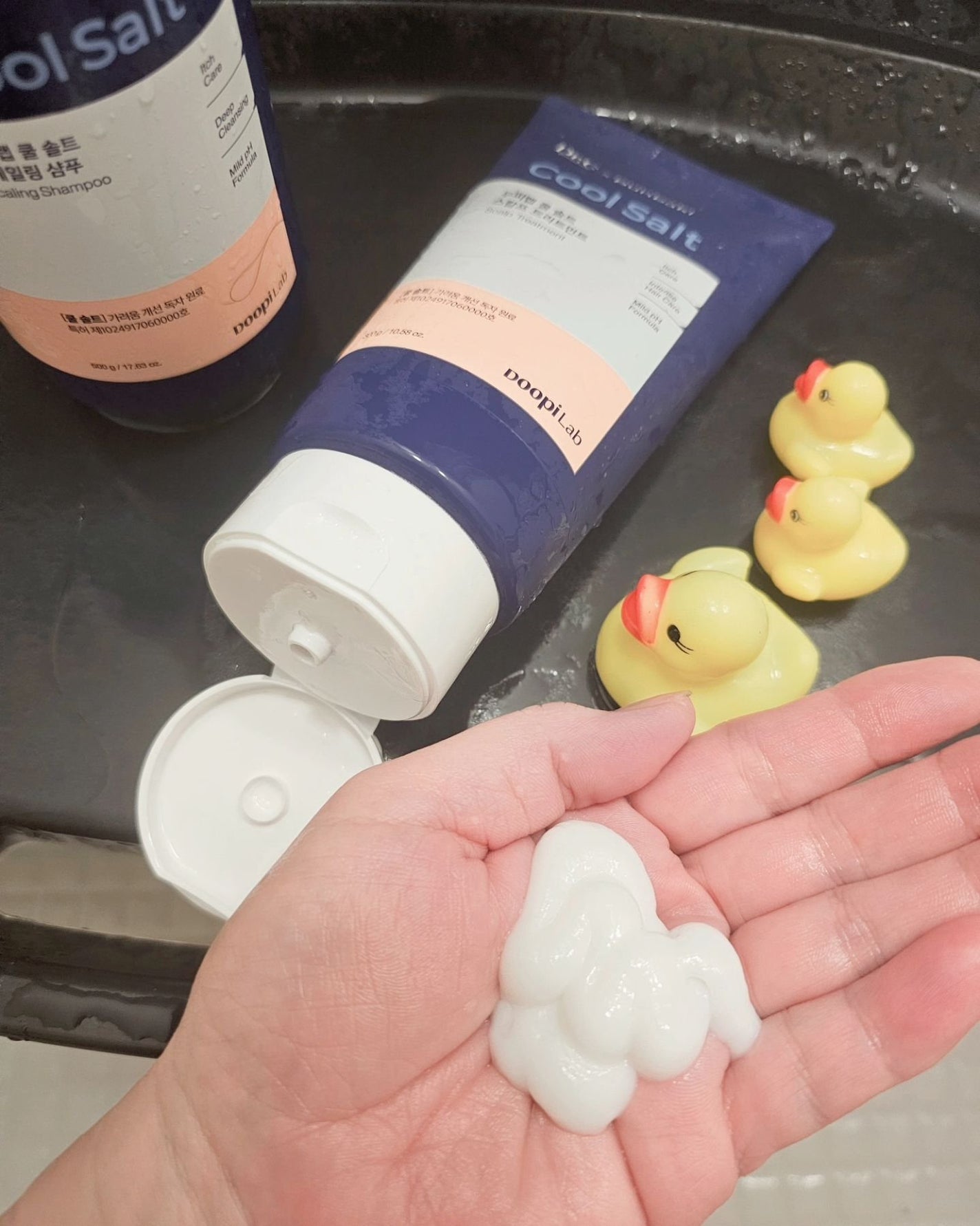 クールソルトスケーリングシャンプー/クールソルトスカルプトリートメント/Dr.G/市販シャンプーを使ったクチコミ(4枚目)