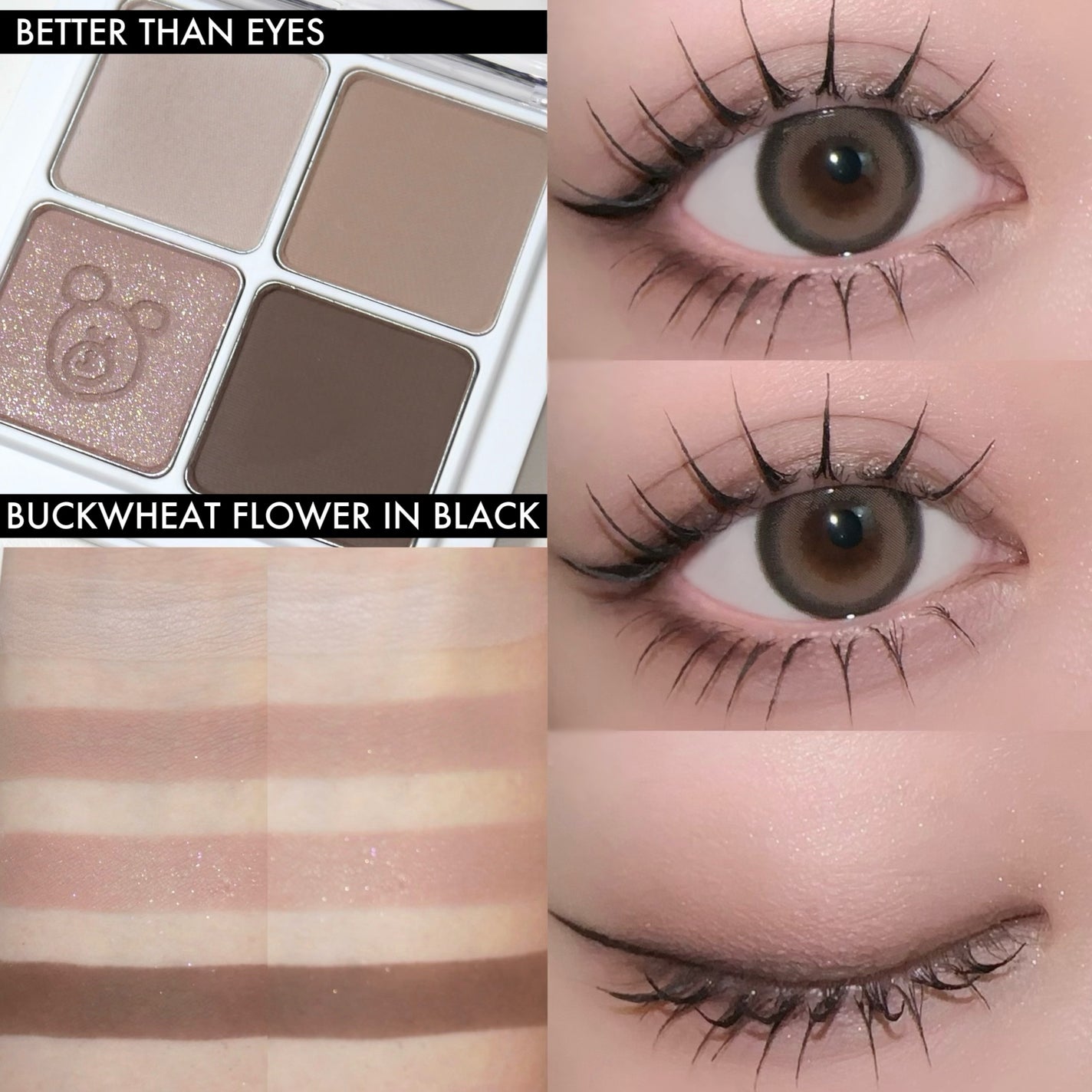 ベターザンアイズ/rom&nd/アイシャドウパレットを使ったクチコミ(3枚目)