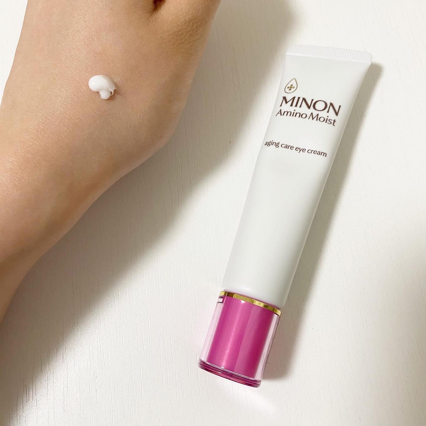 ミノン アミノモイスト エイジングケア アイクリーム/ミノン/アイケア・アイクリームを使ったクチコミ(3枚目)