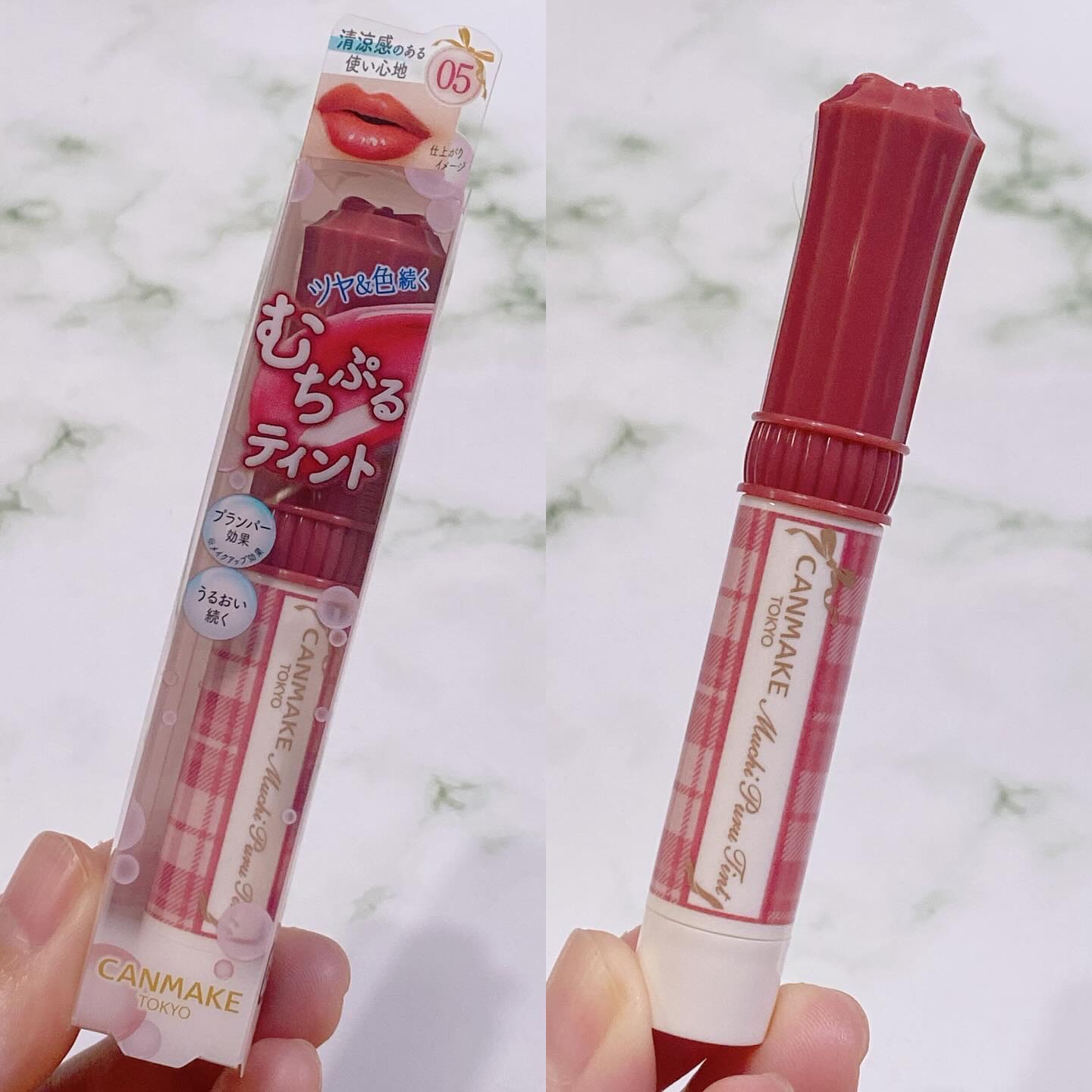 むちぷるティント/キャンメイク/リップティントを使ったクチコミ（2枚目）