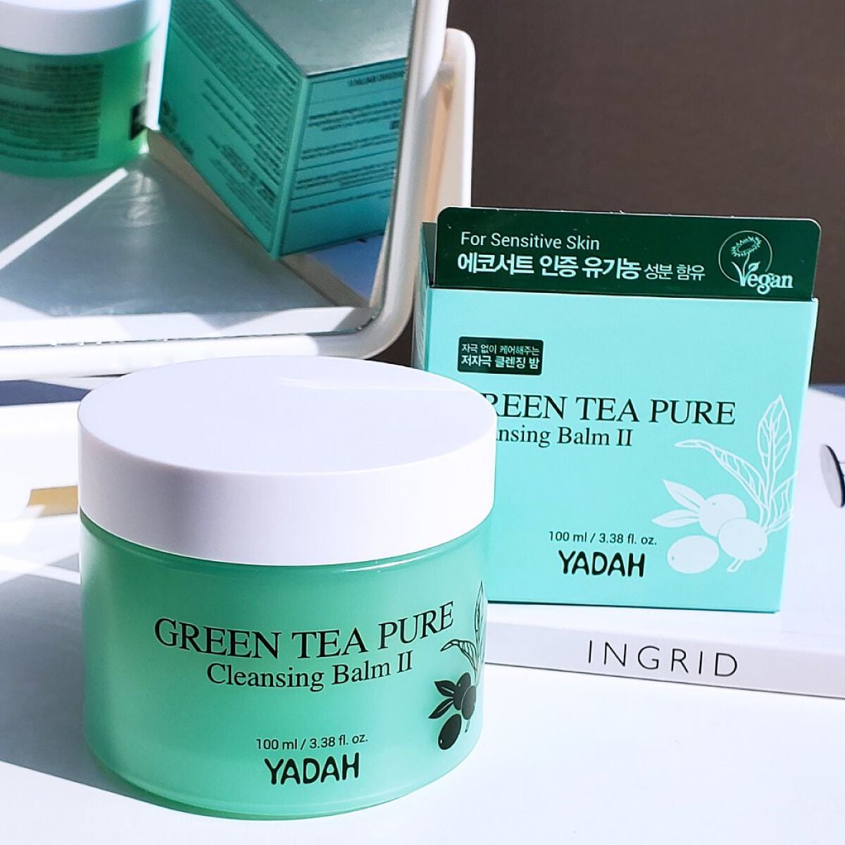 グリーンティーピュアクレンジングバームⅡ/YADAH/クレンジングバームを使ったクチコミ(1枚目)