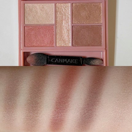 パーフェクトスタイリストアイズ/キャンメイク/アイシャドウパレットを使ったクチコミ(5枚目)