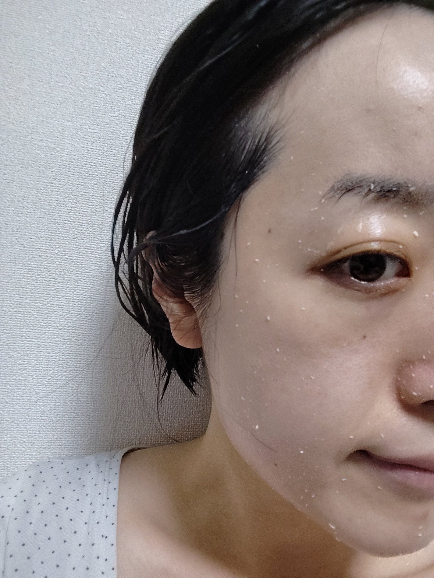 ぽろぽろとれる杏ジェル/フレージュ/ネック・デコルテケアを使ったクチコミ(4枚目)