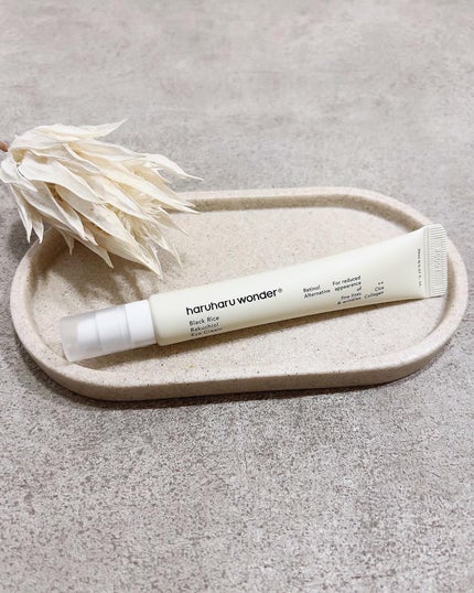 ブラックライスバクチオールアイクリーム/haruharu wonder/アイケア・アイクリームを使ったクチコミ(1枚目)