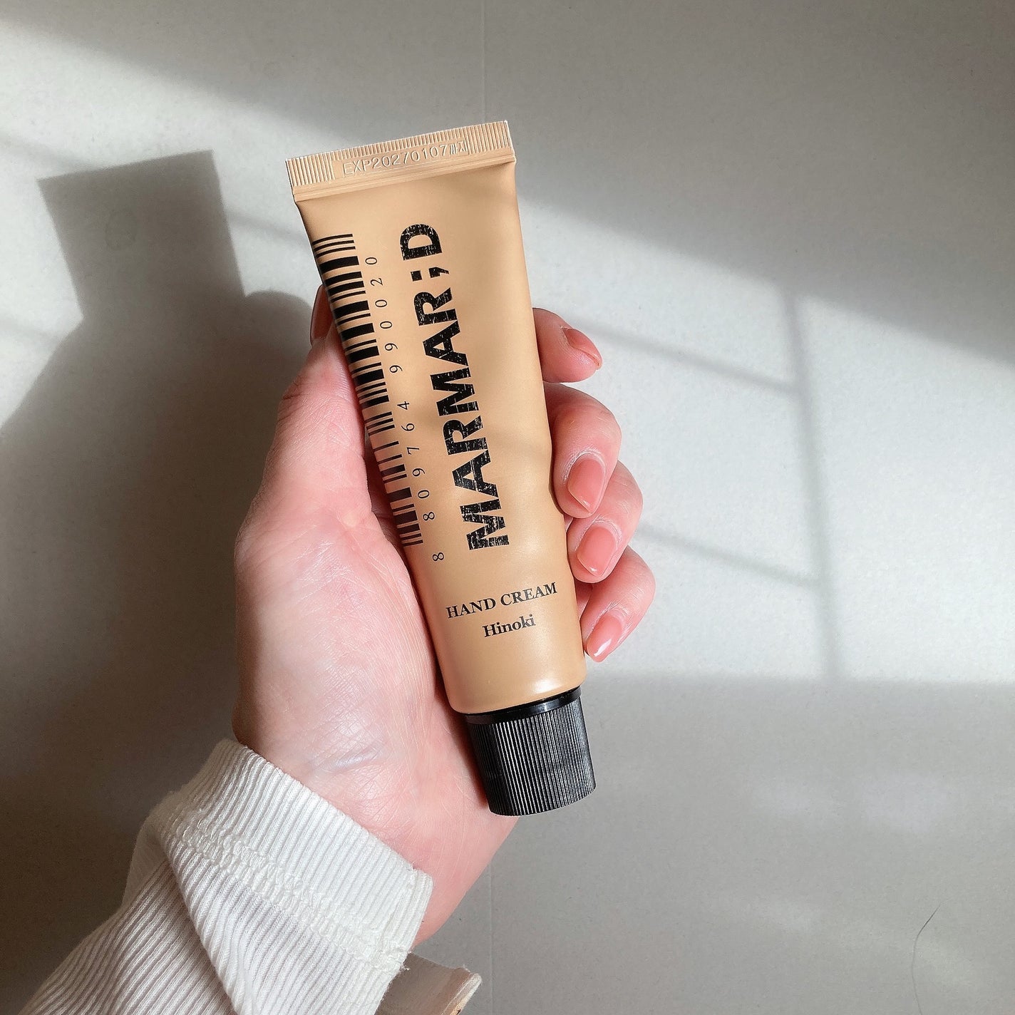 ハンドクリーム ヒノキ/MARMAR:D/ハンドクリームを使ったクチコミ(1枚目)