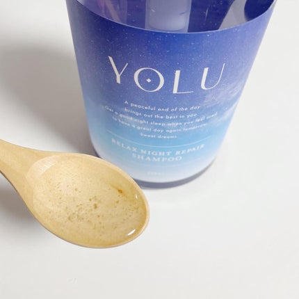 リラックスナイトリペア シャンプー/トリートメント/YOLU/市販シャンプーを使ったクチコミ(3枚目)