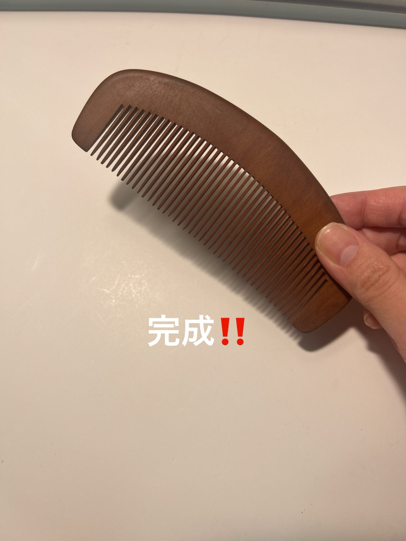 桃の木櫛/DAISO/ヘアコームを使ったクチコミ(4枚目)