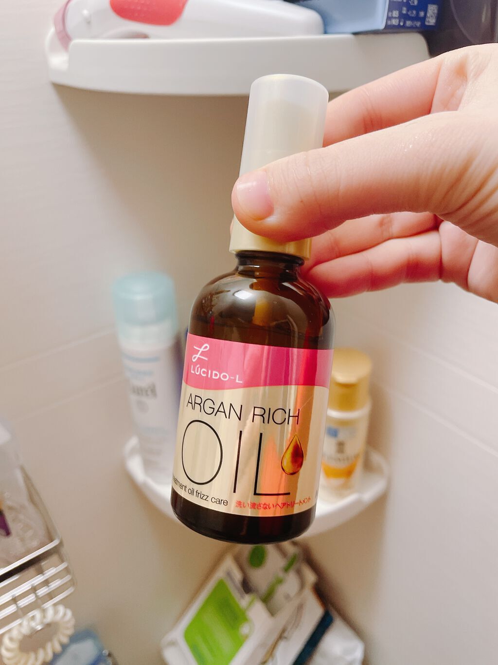 オイルトリートメント #EXヘアオイル うねり・くせケア/ルシードエル/ヘアオイルを使ったクチコミ（1枚目）