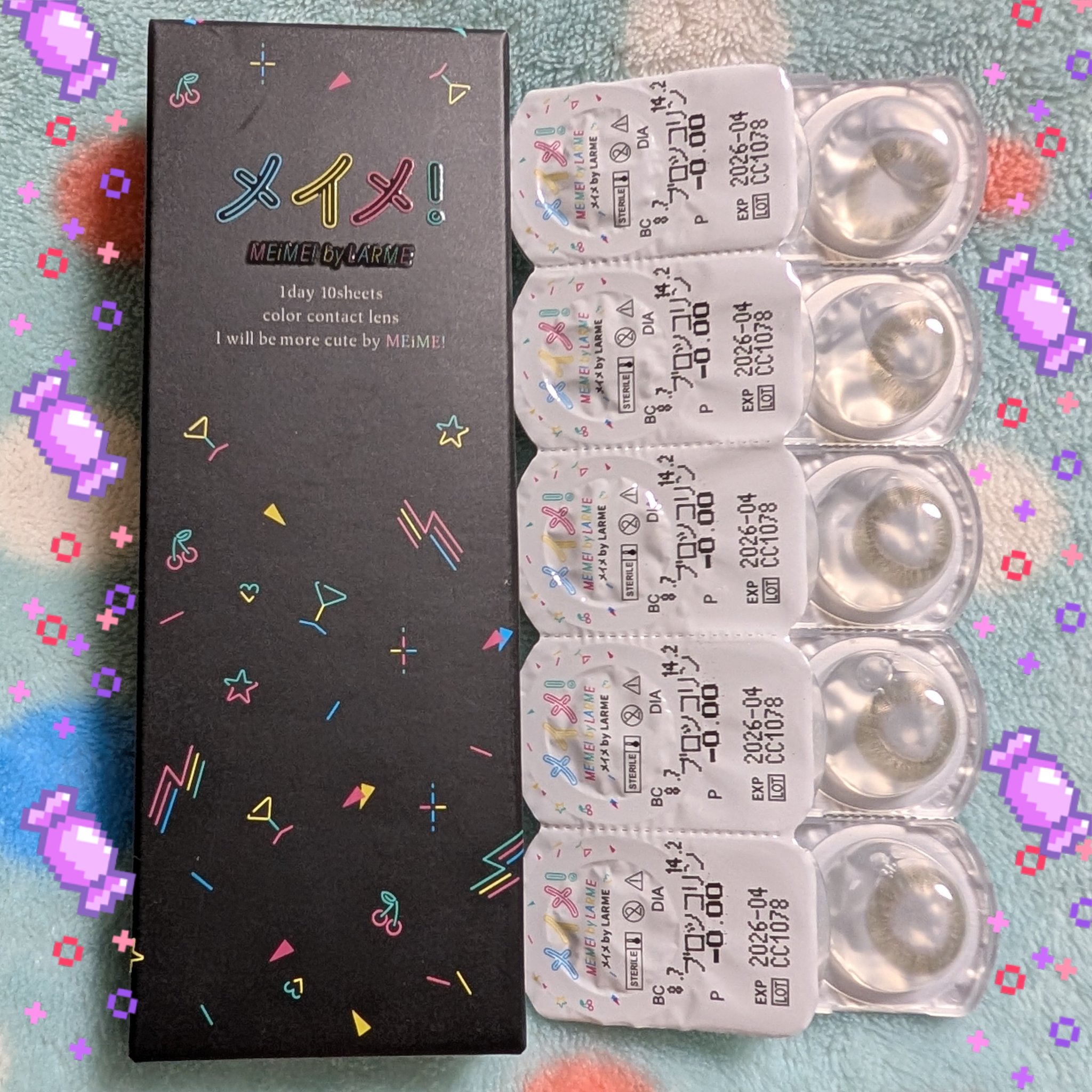 メイメ！/LARME/カラーコンタクトレンズを使ったクチコミ（1枚目）