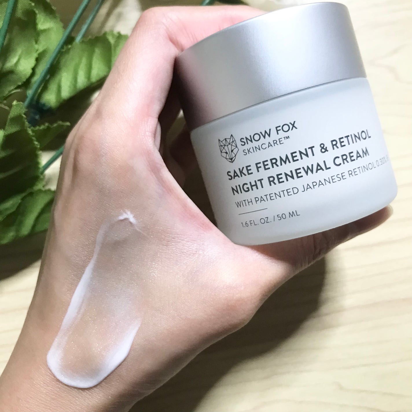 SAKE ナイトクリーム/SNOW FOX SKINCARE/フェイスクリームを使ったクチコミ(4枚目)