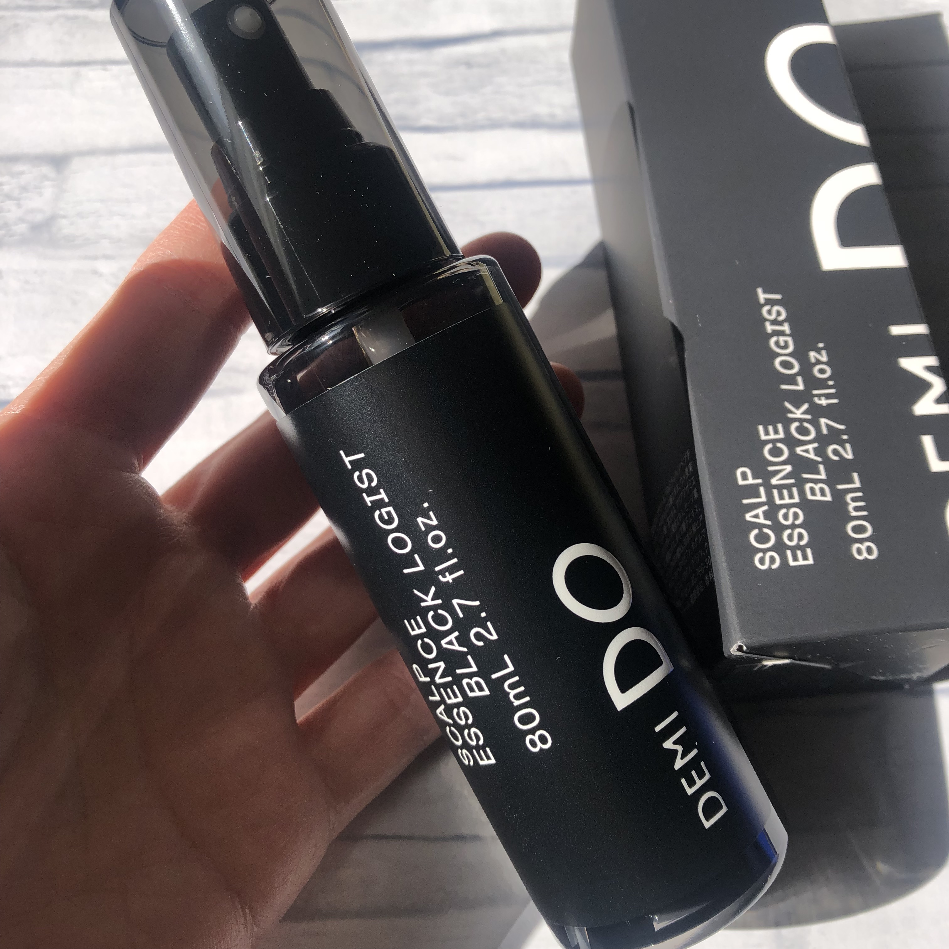 スカルプエッセンス ブラックロジスト/DEMI DO/頭皮ローションを使ったクチコミ（3枚目）