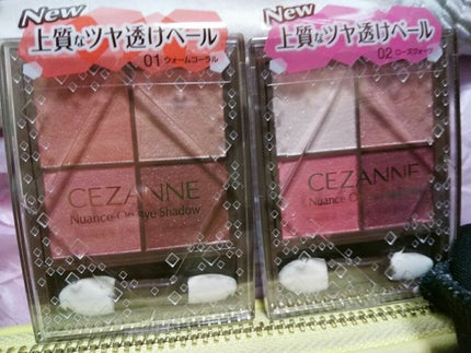 ニュアンスオンアイシャドウ/CEZANNE/アイシャドウパレットを使ったクチコミ(1枚目)
