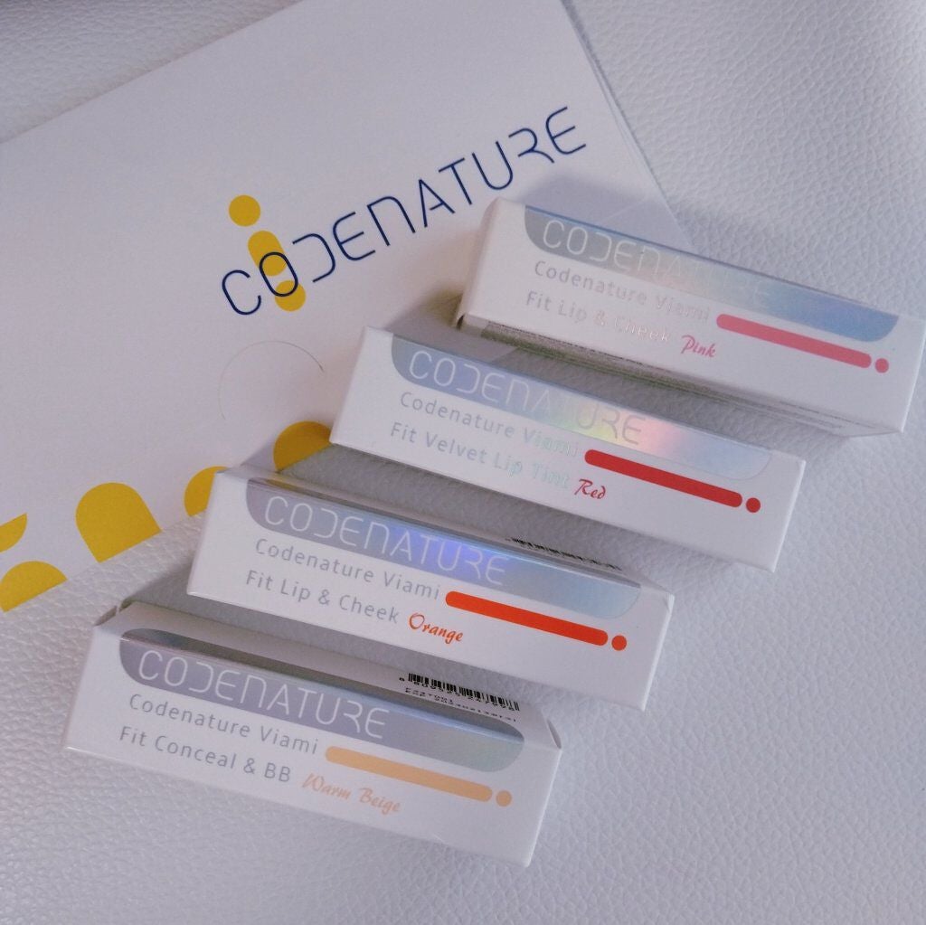 ビアミフィットリップ&チーク/CODENATURE/リップグロスを使ったクチコミ(1枚目)