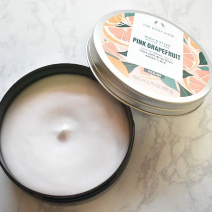 ボディバター ピンクグレープフルーツ/THE BODY SHOP/ボディクリームを使ったクチコミ(2枚目)