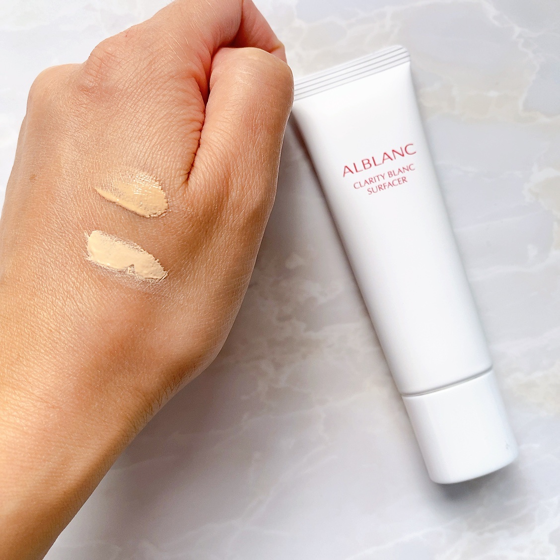 クラリティブラン サーフェイサー/ALBLANC/化粧下地を使ったクチコミ（2枚目）