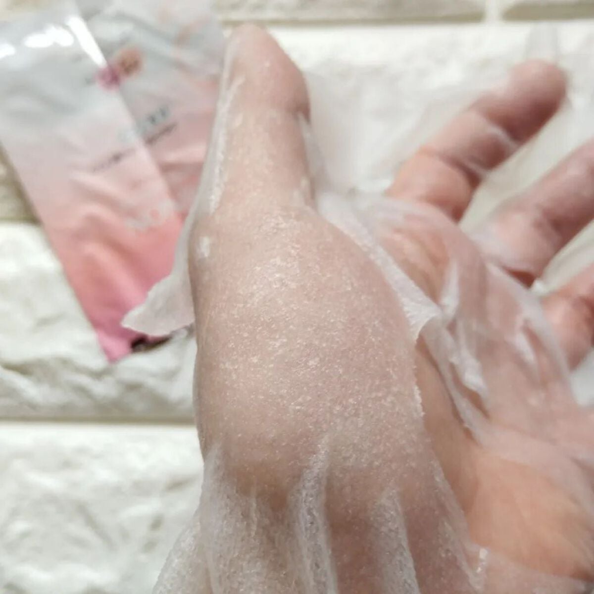 ミノン アミノモイスト ぷるぷるしっとり肌マスク/ミノン/シートマスク・パックを使ったクチコミ(6枚目)