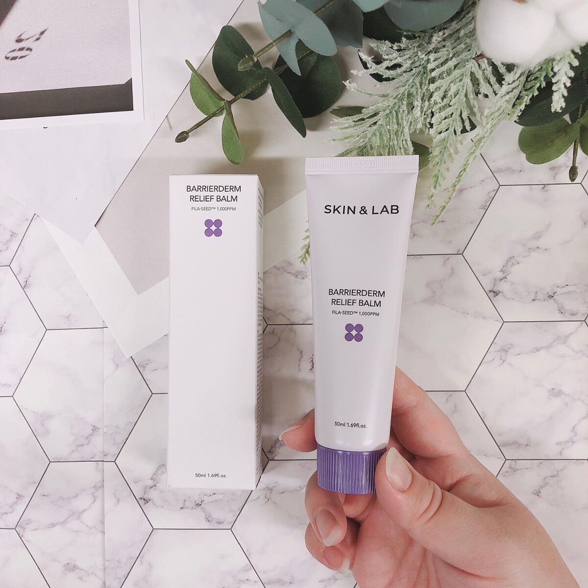 バリアダームリリーフバーム/SKIN&LAB/フェイスバームを使ったクチコミ（3枚目）
