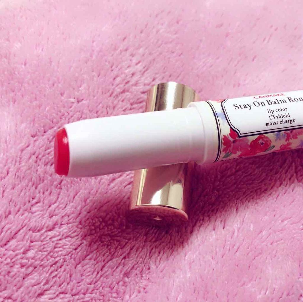 ステイオンバームルージュ/キャンメイク/口紅を使ったクチコミ(2枚目)