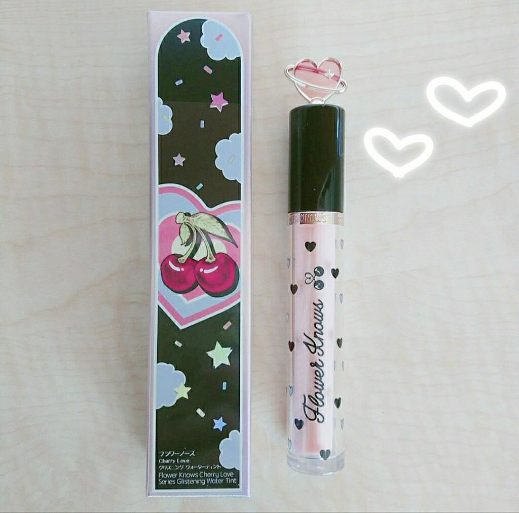 グリスニングウォータリングティント/FlowerKnows/リップティントを使ったクチコミ（1枚目）