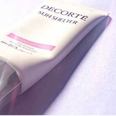 サンシェルター トーンアップCC/DECORTÉ/CCクリームを使ったクチコミ（1枚目）