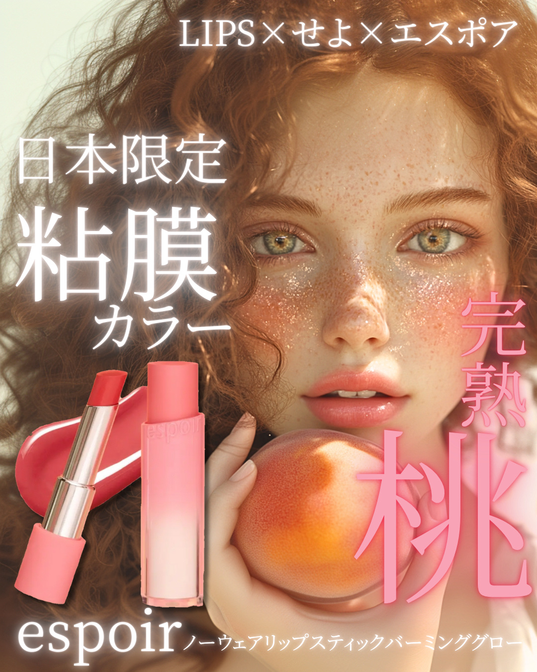 ノーウェアリップスティック バーミンググロー/espoir/口紅を使ったクチコミ（1枚目）