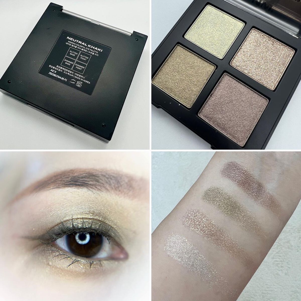 COLORFUL EYE PALETTE/NAMING./アイシャドウパレットを使ったクチコミ(5枚目)