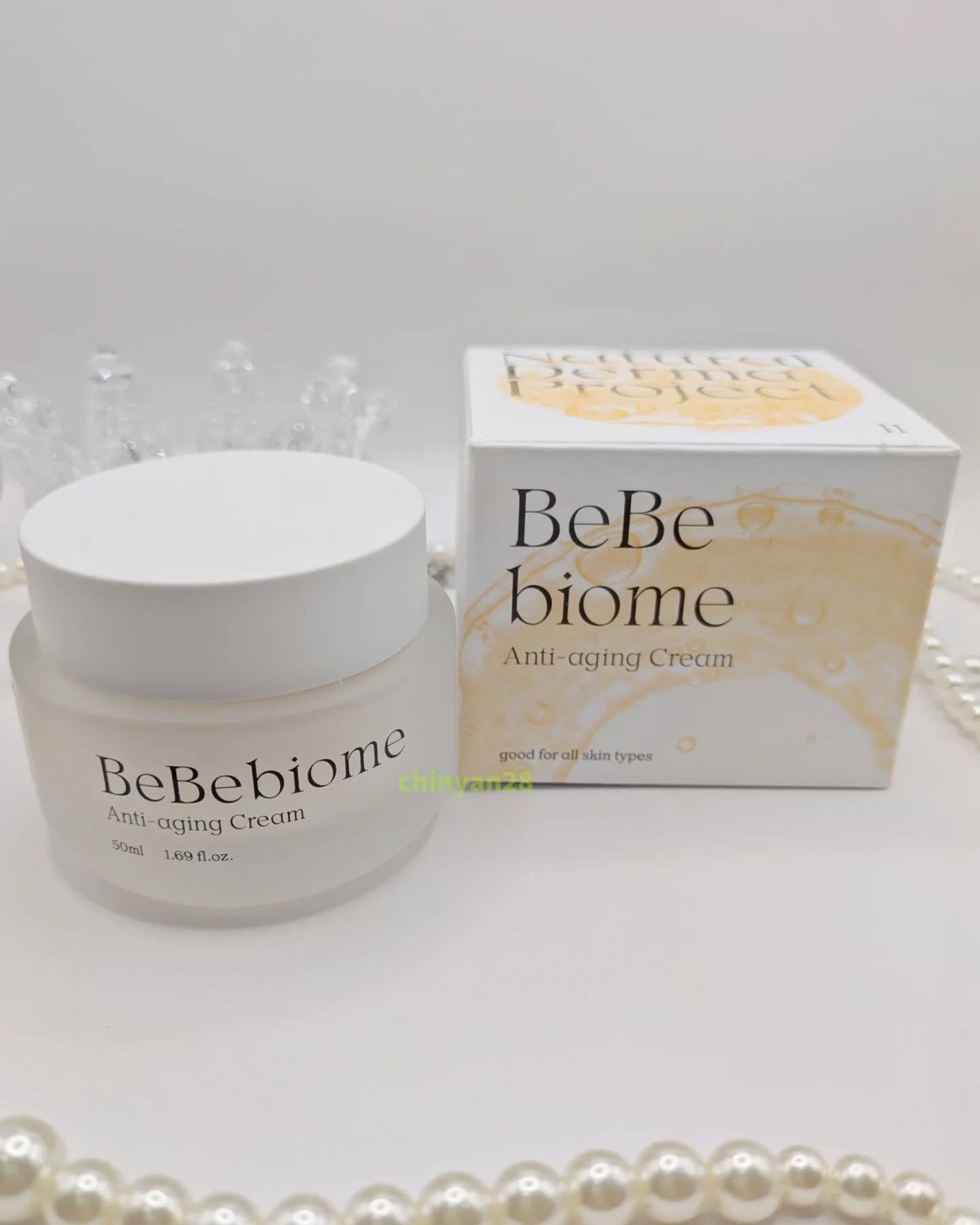 ベベバイオームアンチエイジングクリーム/NATURAL DERMA PROJECT/フェイスクリームを使ったクチコミ(1枚目)