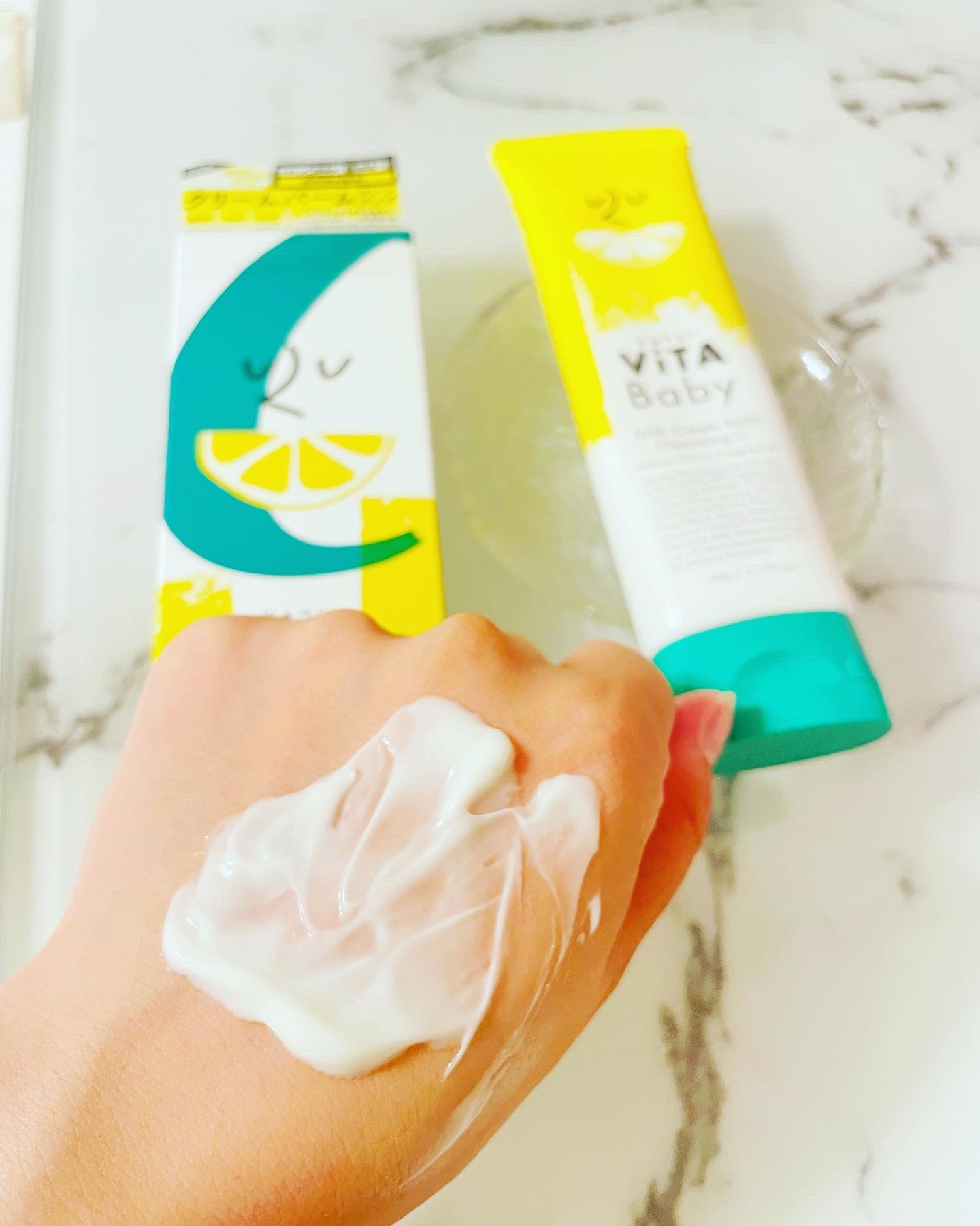 ViTAクリームバームクレンジングC/ViTABaby/クレンジングバームを使ったクチコミ（3枚目）