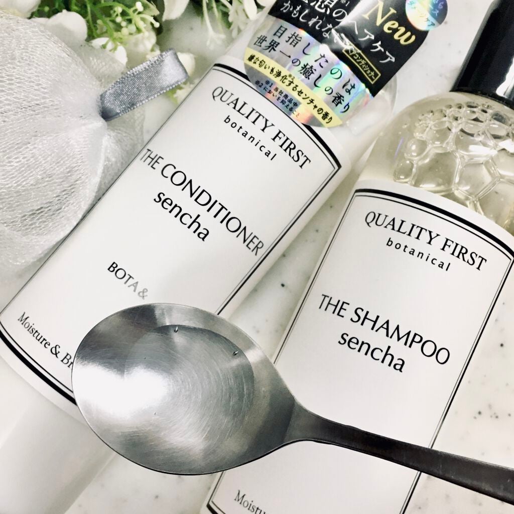 ボタアンド ザ シャンプー <sencha>/クオリティファースト/市販シャンプーを使ったクチコミ(4枚目)