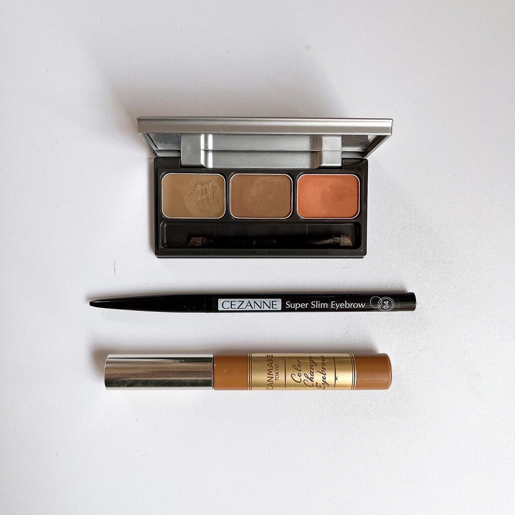 カラーチェンジアイブロウ/キャンメイク/眉マスカラを使ったクチコミ(3枚目)