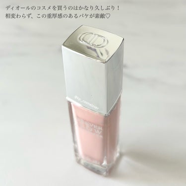 ディオールスキン フォーエヴァー グロウ マキシマイザー 011 ピンク/Dior/ハイライトを使ったクチコミ（3枚目）