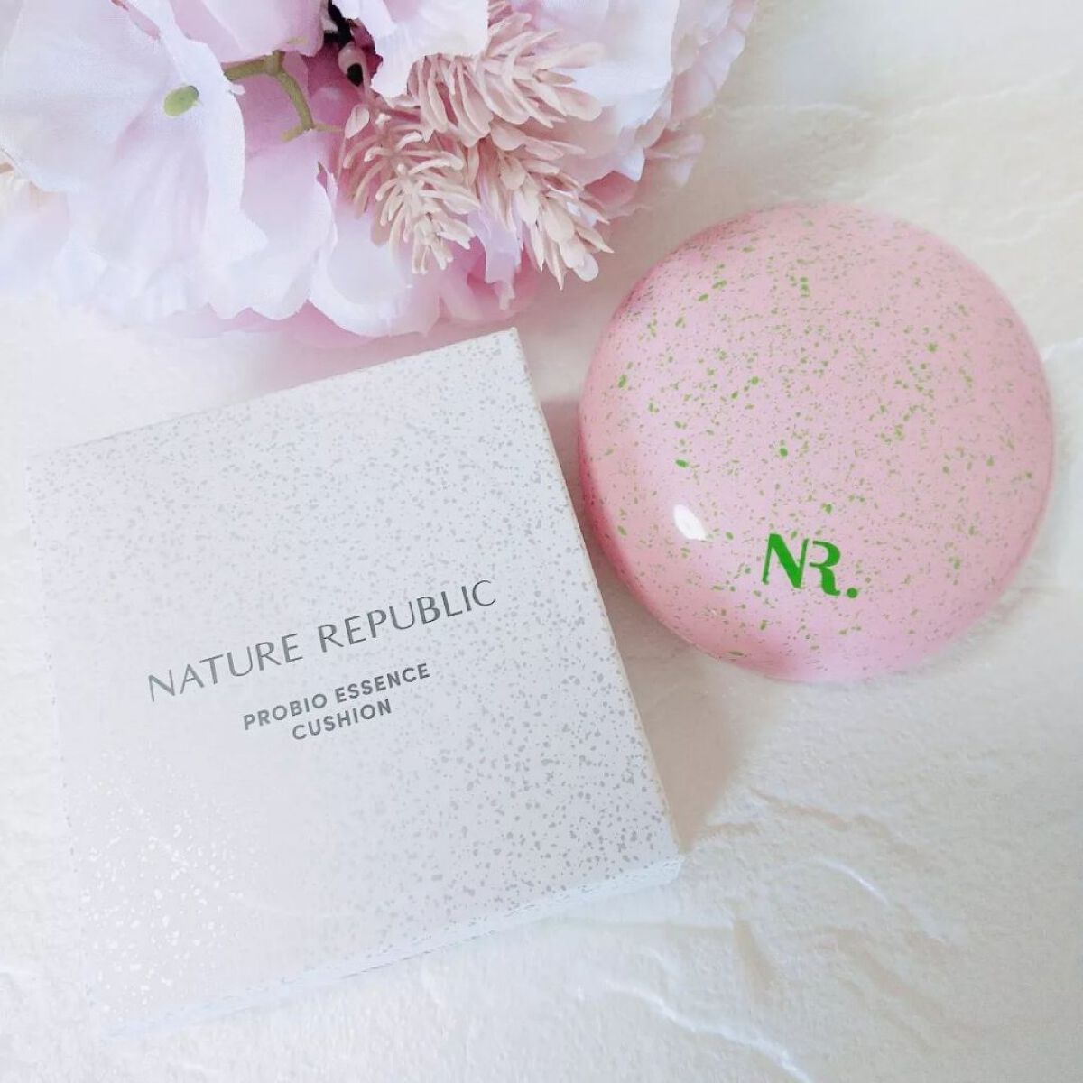 PROBIOエッセンスクッション/ネイチャーリパブリック/クッションファンデーションを使ったクチコミ(2枚目)