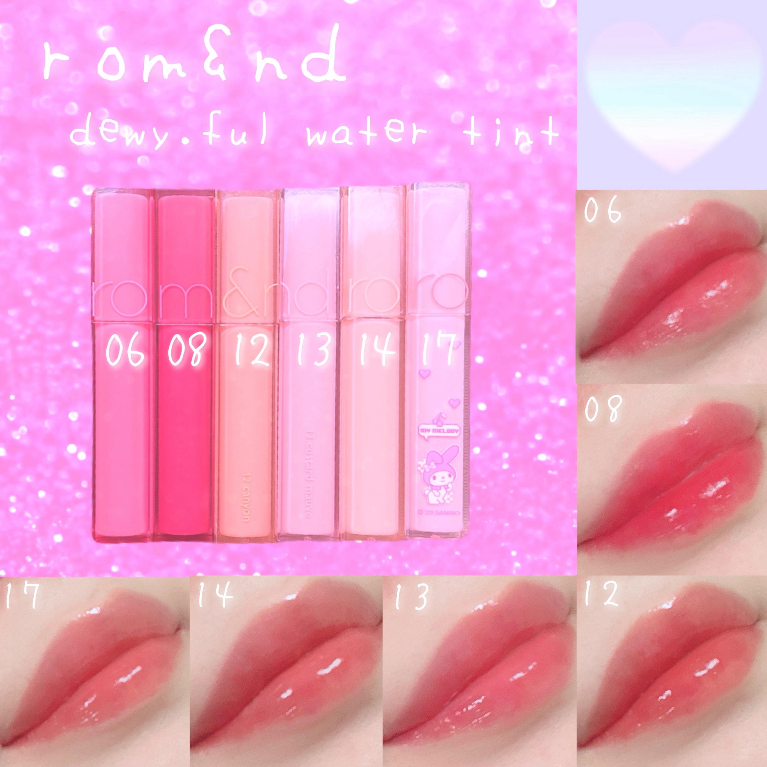 デュイフルウォーターティント/rom&nd/リップティントを使ったクチコミ（2枚目）