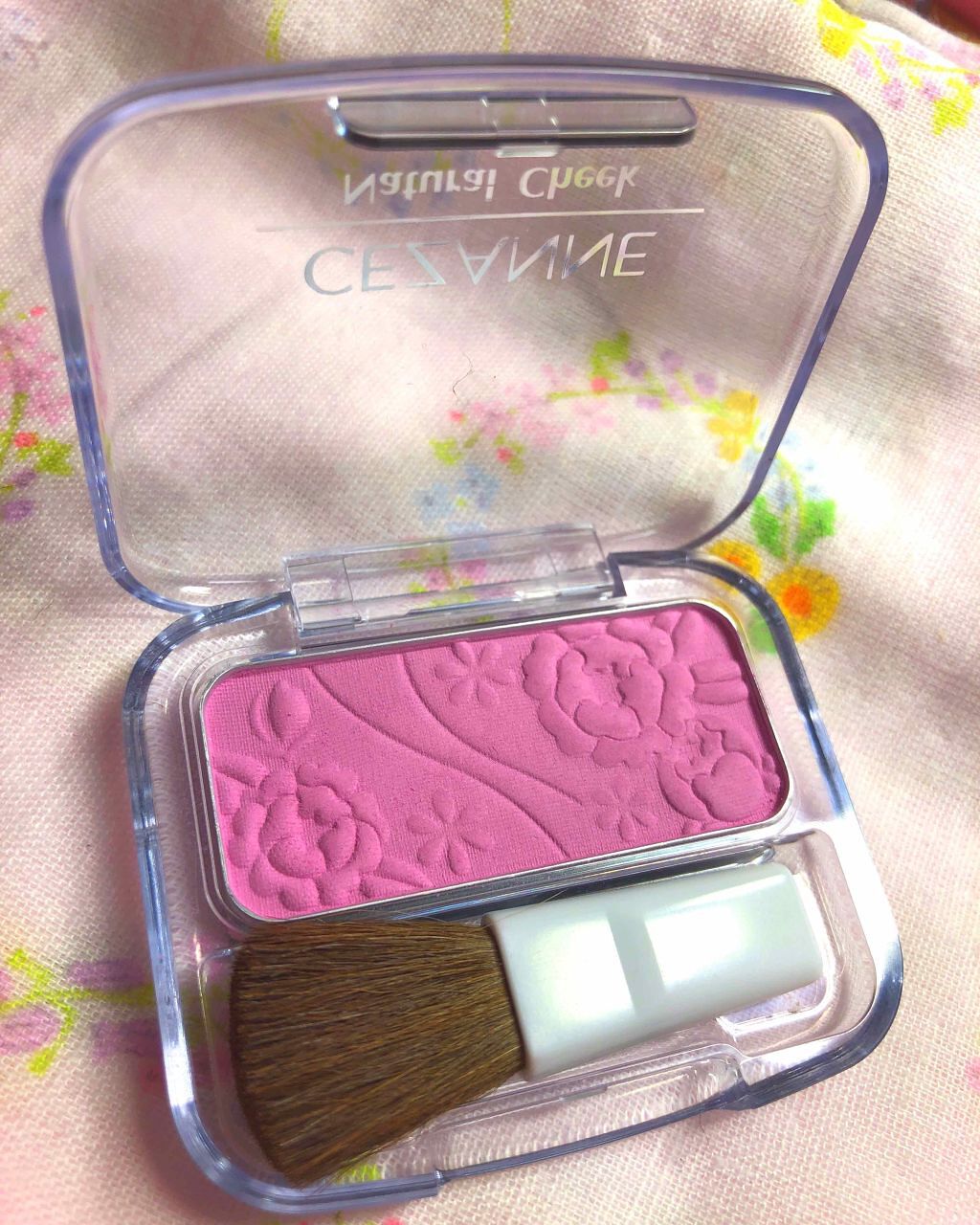 ナチュラル チークN/CEZANNE/パウダーチークを使ったクチコミ（1枚目）