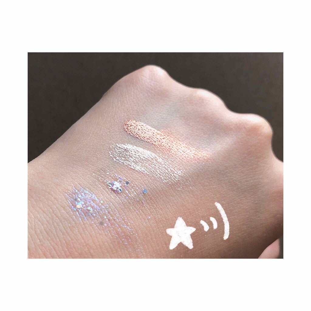 アイメタルグリッター/HOLIKA HOLIKA/グリッターを使ったクチコミ(3枚目)