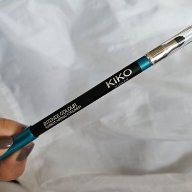 INTENSE COLOUR LONG LASTING EYELINER/KIKO/ペンシルアイライナーを使ったクチコミ（2枚目）