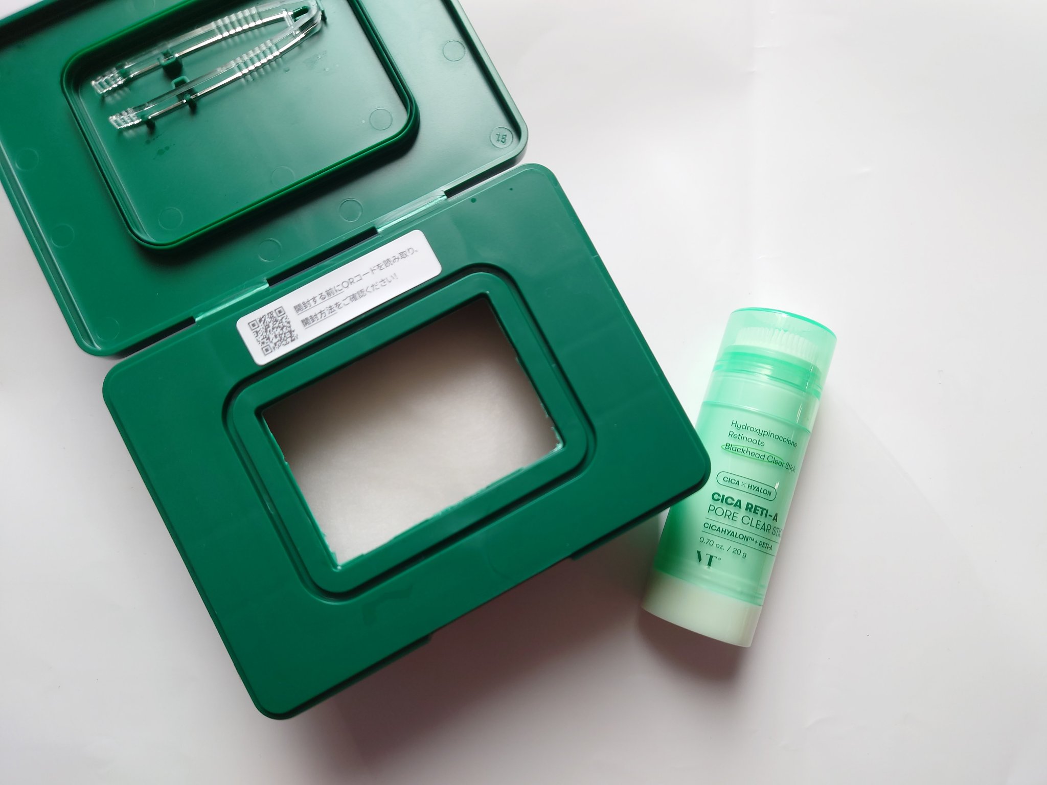 シカレチA  ポアクリアスティック/VT/その他スキンケアを使ったクチコミ（3枚目）