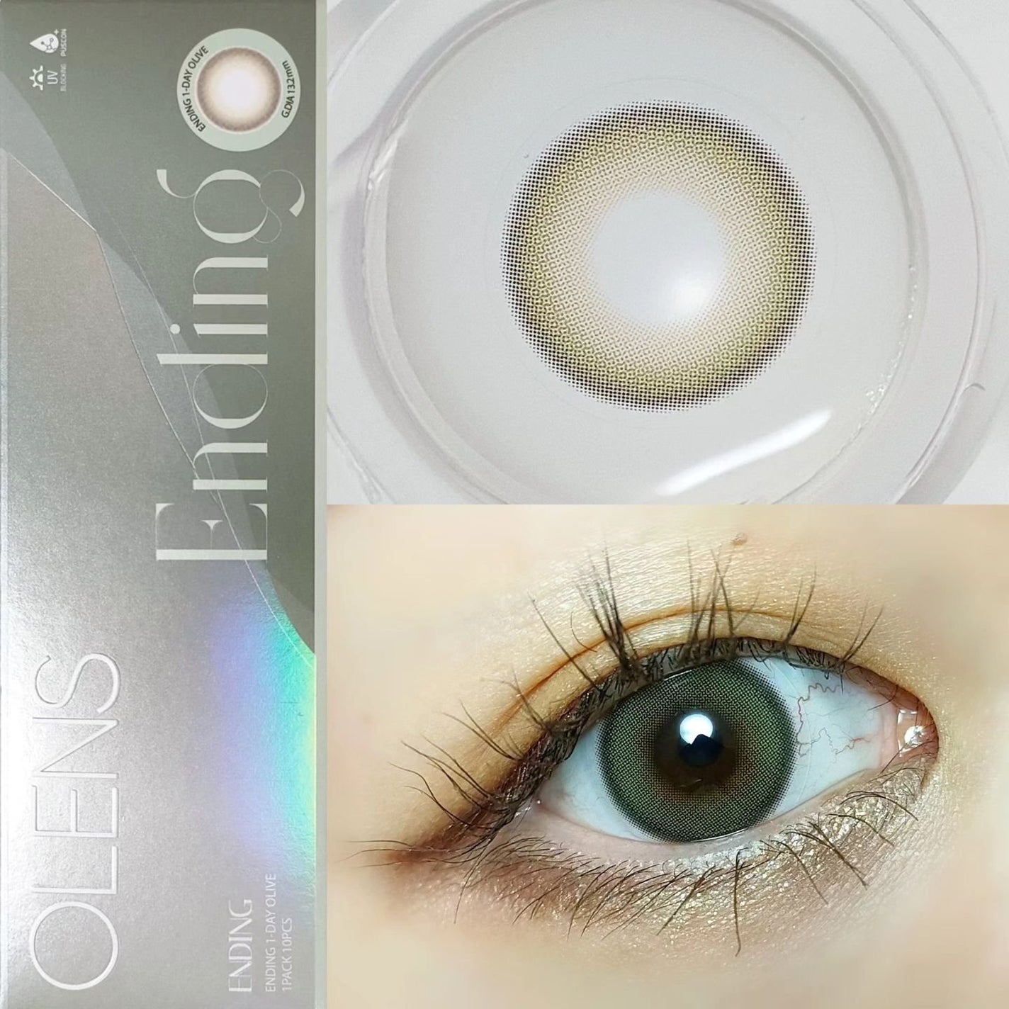 Ending 1day/OLENS/ワンデー(1DAY)カラコンを使ったクチコミ(1枚目)